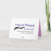 Tropische vogeldagkaart kaart (Achterkant)