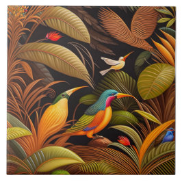 Tropische vogelkeramische Tegel Tegeltje