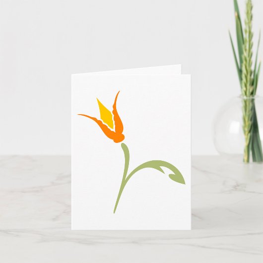 Tropische Vogelparadijs Bloem Kaart