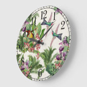 Tropische vogelpest, orchidee blaasmuur klok (Hoek)