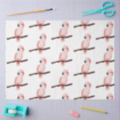 Tropische vogelreeks: Cockatotisch ontwerp 2 Tissuepapier (Craft)