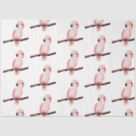 Tropische vogelreeks: Cockatotisch ontwerp 2 Tissuepapier
