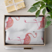 Tropische vogelreeks: Flamingo Design 2 Tissuepapier (Geschenk)
