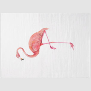 Tropische vogelreeks: Flamingo Tissue Paper Tissuepapier