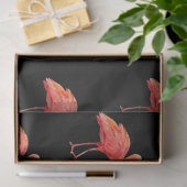 Tropische vogelreeks: Scarlet Ibis Design 3 Tissuepapier (Geschenk)