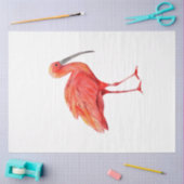 Tropische vogelreeks: Scarlet Ibis Tissuepapier (Craft)