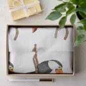 Tropische Vogelreeks: Toucan Ontwerp 2 Tissuepapier (Geschenk)