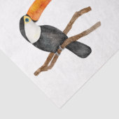 Tropische Vogelreeks: Toucan Ontwerp 2 Tissuepapier (Detail)
