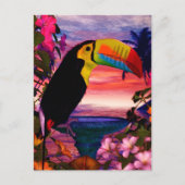 Tropische vogels 2 "Toucans" Briefkaart (Voorkant)