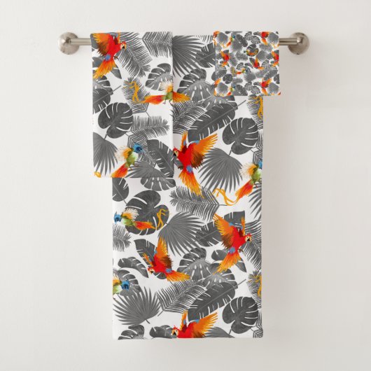 tropische vogels bad handdoek (Insitu)