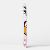 Tropische vogels, bloemendoedelpatroon. Case-Mate iPhone case (Achterkant / Rechts)