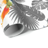 Tropische vogels cadeaupapier (Rol Hoek)
