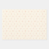 Tropische vogels en kuststrand - Blues Inpakpapier Vel (Voorkant 2)