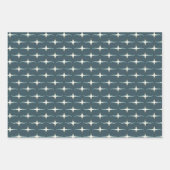 Tropische vogels en kuststrand - Blues Inpakpapier Vel (Voorkant)