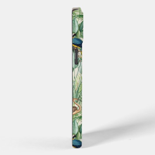  tropische vogels en palmbladeren Case-Mate iPhone case (Achterkant / Rechts)