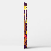 Tropische vogels Exotische bloemen illustratie Case-Mate iPhone Case (Achterkant / Links)