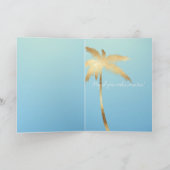 Tropische vogels Floral Ombre Kaart (Binnen)