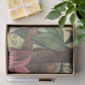 Tropische vogels gedurfde illustratie tissuepapier (Geschenk)