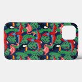 Tropische vogels in heldere kleuren Case-Mate iPhone case (Achterkant (horizontaal))