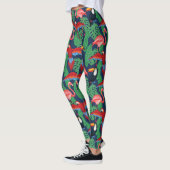 Tropische vogels in heldere kleuren leggings (Links)