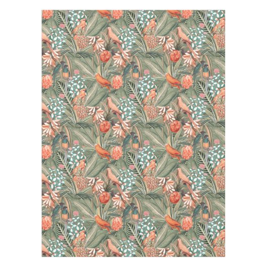 Tropische vogels in het Paradijs Tafelkleed (Voorkant)