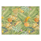 Tropische vogels in Oerwoud Paradise-geel Tafelkleed (Voorkant (Horizontaal))