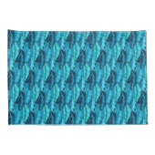 Tropische vogels kussensloop (Achterkant-Rechts)