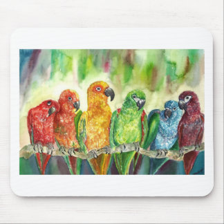 Tropische vogels muismat