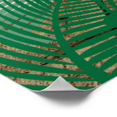 Tropische vogels op het strand poster (Hoek)