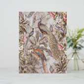 tropische vogels origami-papier (Staand voorkant)