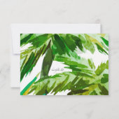 Tropische Vogels Responskaarten Kaart (Achterkant)