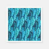 Tropische vogels servet (Voorkant)