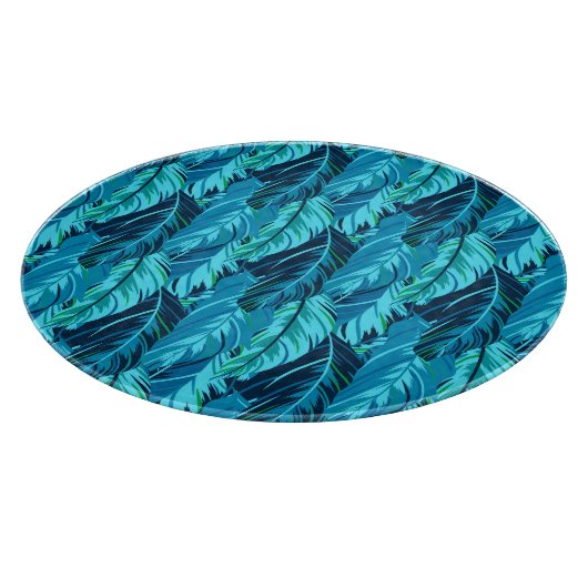 Tropische vogels snijplank (Hoek)