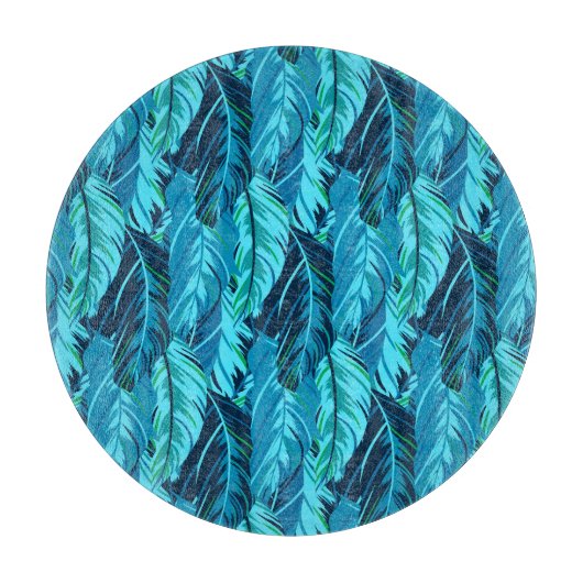 Tropische vogels snijplank (Voorkant)