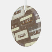 Tropische vogels: Toucans & papegaaien  Glas Ornament (Voorkant links)