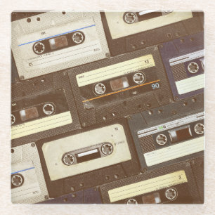 Tropische vogels: Toucans & papegaaien  Glazen Onderzetter