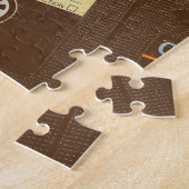 Tropische vogels: Toucans & papegaaien  Legpuzzel (Zijkant)