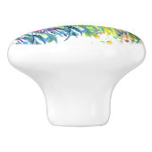 Tropische Vogels Van Een Veer Keramische Knoppen (Zijkant)