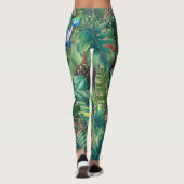 Tropische vogels van het paradijs leggings (Achterkant)