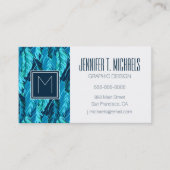 Tropische vogels visitekaartje (Voorkant)