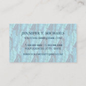 Tropische vogels visitekaartje (Achterkant)