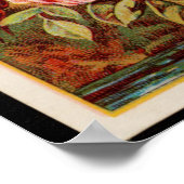  tropische vogels waterreclame in Florida Poster (Hoek)