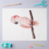 Tropische vogelserie: Cockato Tissuepapier (Craft)