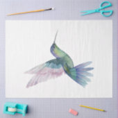 Tropische vogelserie: Hummingbird Tissuepapier (Craft)
