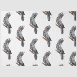 Tropische vogelserie: Palm Parrot Design 2 Tissuepapier