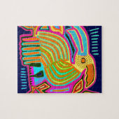 Tropische volksparadijsvogel legpuzzel (Horizontaal)