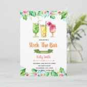 Tropische voorraad op uitnodiging van de bar (Staand voorkant)