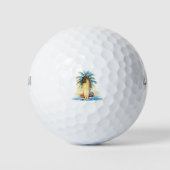 Tropische Vreugde Golfballen (Voorkant)
