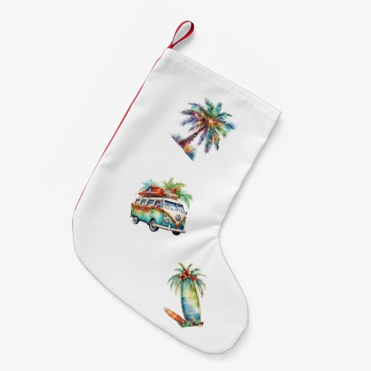 Tropische vreugde kleine kerstsok (Voorkant (Hangend))