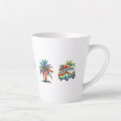 Tropische vreugde latte mok (Rechts)